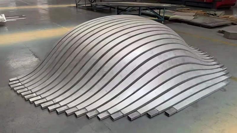 造型铝单板 铝方通异型铝方通 铝格珊 铝幕墙铝材料定制厂家